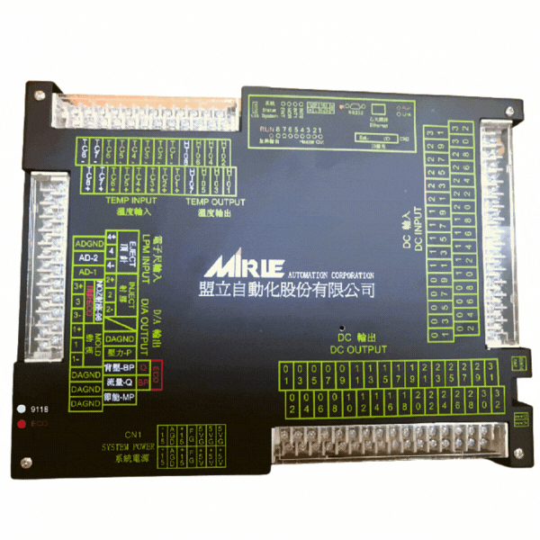Mirle 6117 controller and 9118 controller - IO Board - Tekwell Machinery