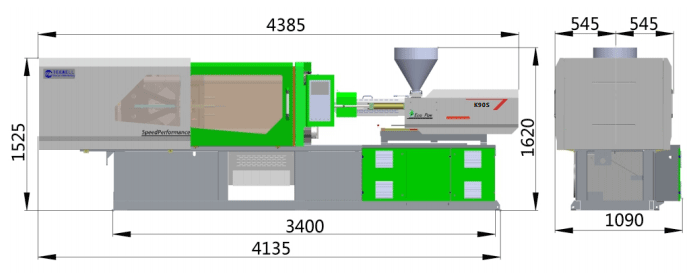 K90S Injection Molding Machine Appearance
