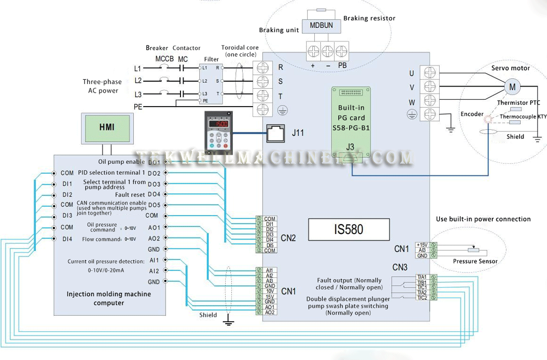 System application wiring diagram